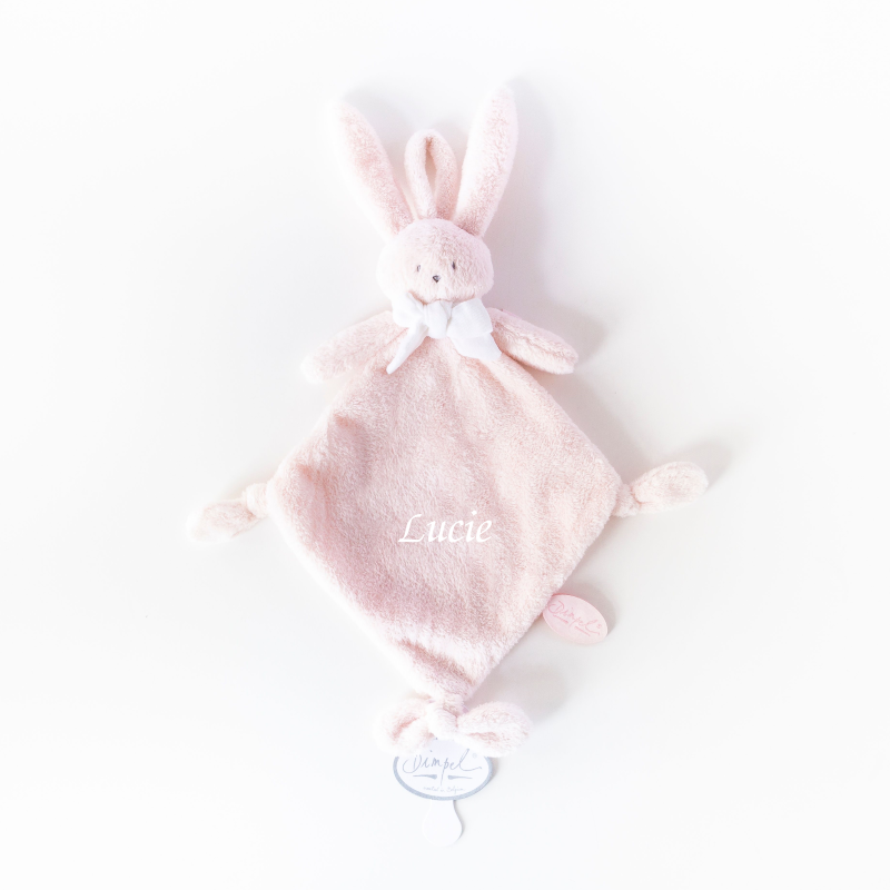  - ella the rabbit - comforter pink 25 cm 